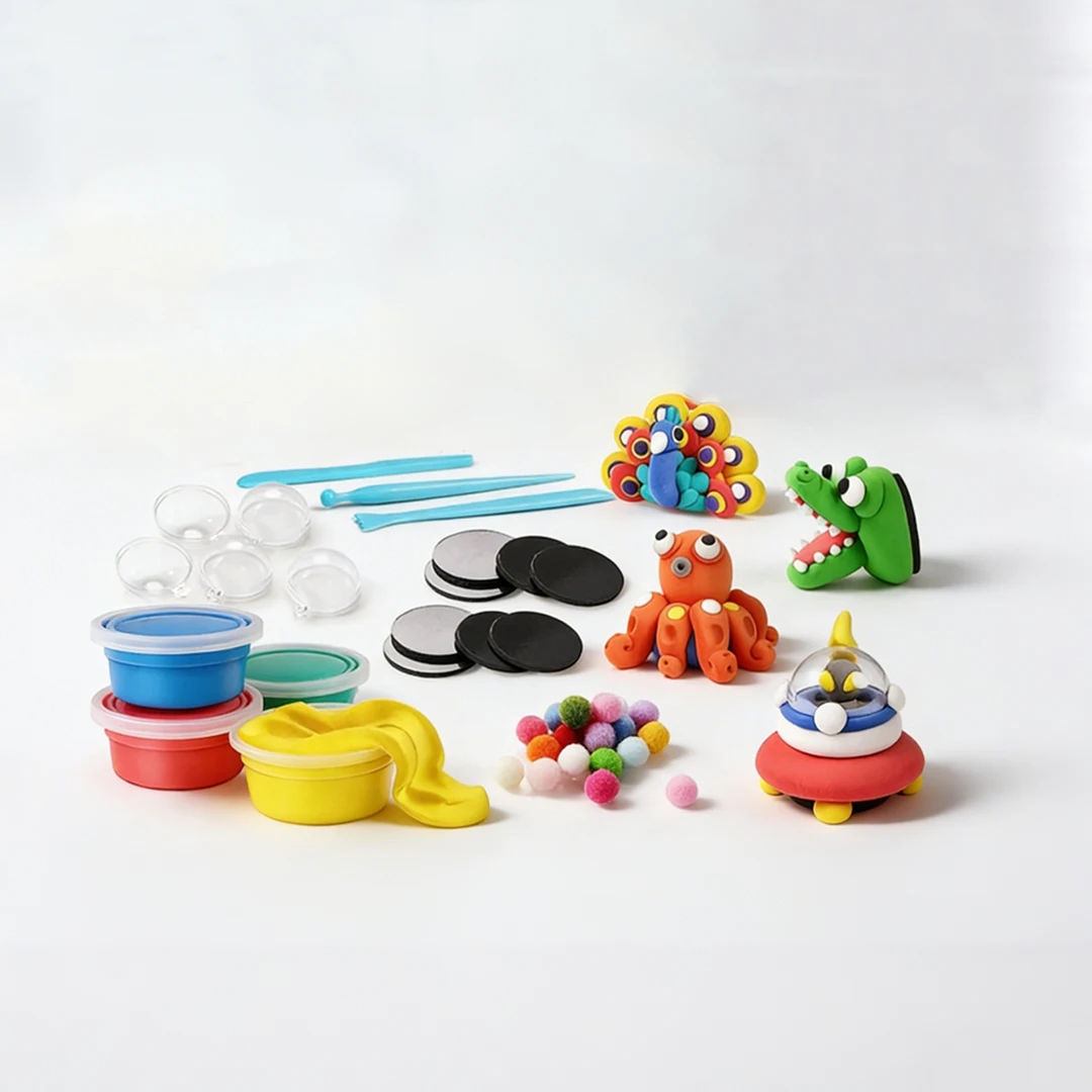 Air Dry Clay Kit - Easy DIY Fridge Magnets