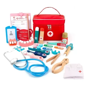 Montessori Wooden Doctor Kit - image