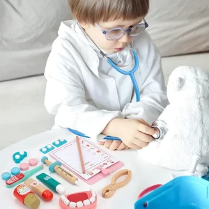Montessori Wooden Doctor Kdoctorit - pretend as a doctor