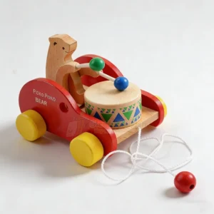 Montessori-Pull-along-Drumming-Bear10