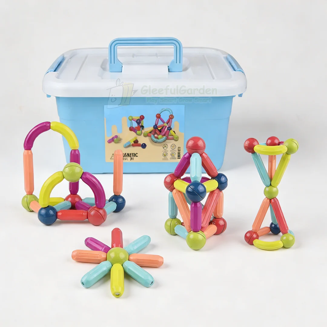 Amazing Magnetic Building Blocks with Sticks and Balls