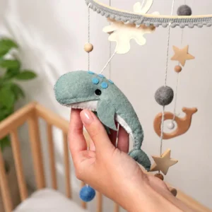 Montessori Ocean Whale Mobile3