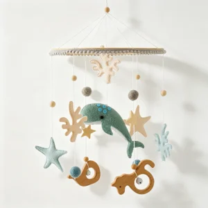 Montessori Ocean Whale Mobile8